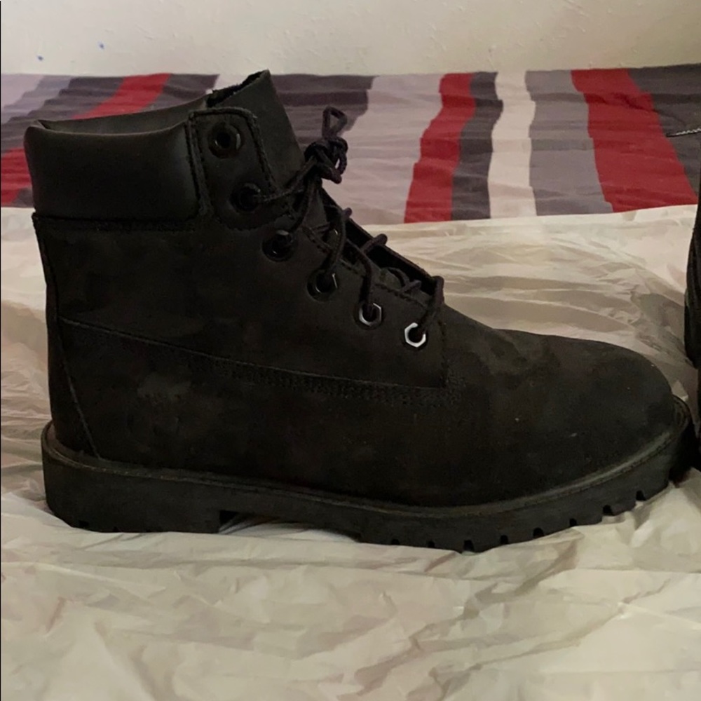 Original Black timberland boots (Boys)